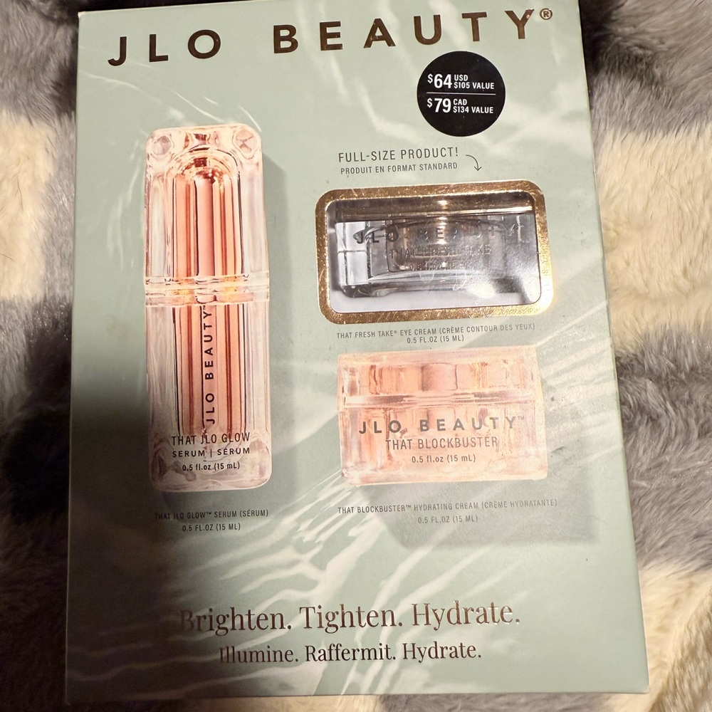 JLo Beauty Moisturizer Set for Radiant Skin